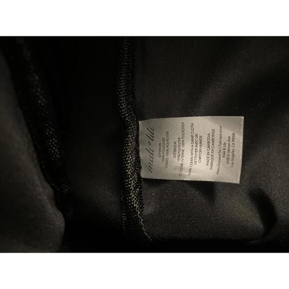 Anthropology Mali + Lili Travel Purse Bag Weekender Black - Picture 8 of 9